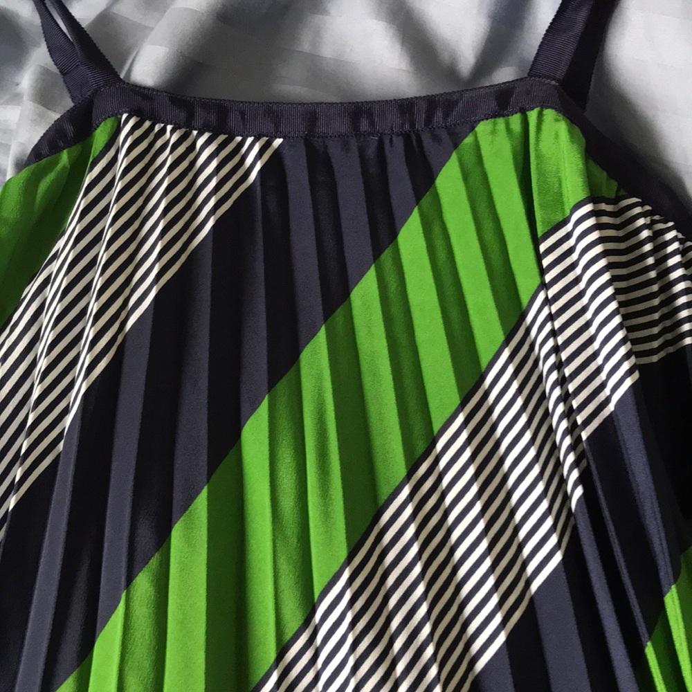 Blue and green pleated dress from Thakoon / Target